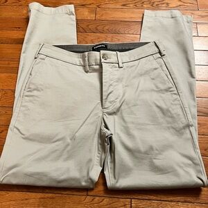 Express Chinos Heather gray pants size Slim W30/L32 in excellent used condition